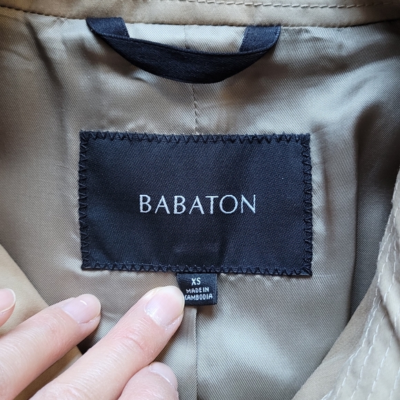 Babaton Oliver trench coat - Picture 2 of 6